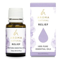 Aroma Natural by Tilley - Relief 15ml 100% Essential Oil Blend