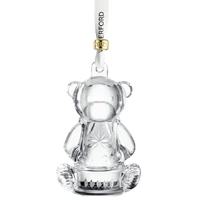 Waterford Crystal My First Bear Dated 2025 Hanging Ornament
