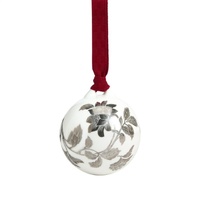 Wedgwood Festive Silver Tonquin No.1 Hanging Ornament