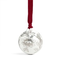 Wedgwood Festive Silver Tonquin No.2 Hanging Ornament