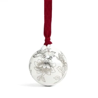 Wedgwood Festive Silver Tonquin No.2 Hanging Ornament