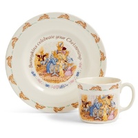 Royal Doulton Bunnykins Christening Plate & Mug 2 Piece Set