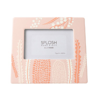 Fleur Ceramic Photo Frame 4x6" By Splosh