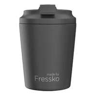 Fressko Ceramic Reusable Cup Piccolo (118ml) - Coal