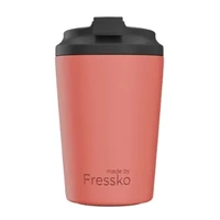 Fressko Ceramic Reusable Cup Bino (230ml) - Coral