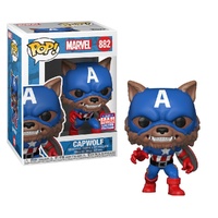 Pop! Vinyl - Marvel Captain America - Capwolf Year Of The Shield SDCC 2021 US Exclusive