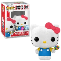 Pop! Vinyl - Hello Kitty & Friends - Hello Kitty with Lollipop Flocked US Exclusive