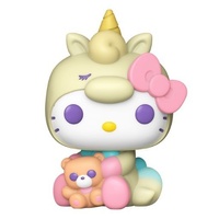Bitty Pop! with Keychain Case - Hello Kitty and Friends - Hello Kitty Unicorn