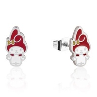 Couture Kingdom - Sanrio - My Melody Full Body Stud Earrings Silver