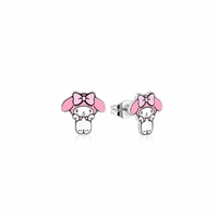Couture Kingdom - Sanrio - My Melody Stud Earrings Silver