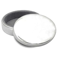 Russell Collection - Silver Plated Oval Trinket Box