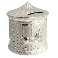 Russell Collection - Merry Go Round Money Bank