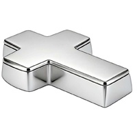 Russell Collection - Silver Plated Cross Rosary Box