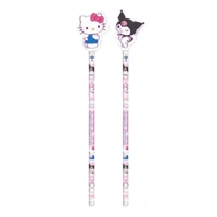 Hello Kitty and Friends Sweets - Hello Kitty & Kuromi Pencil & Eraser Topper (Set of 2)