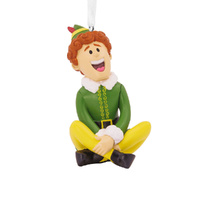 Hallmark Resin Hanging Ornament - Buddy the Elf Singing