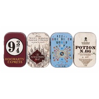 Harry Potter - Set of 4 Map Tins