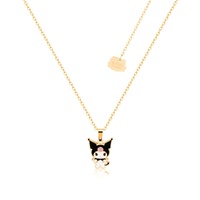 Couture Kingdom - Sanrio - Kuromi Full Body Necklace Gold