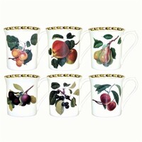 Queens By Churchill Hookers Fruit - Royale Mugs Set of 6