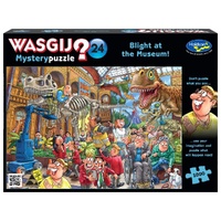 Wasgij? Puzzle 1000pc - Mystery 24 - Blight At The Museum