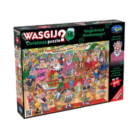Wasgij? 1000pc Puzzle - Xmas 18 - Gingerbread Showstopper!