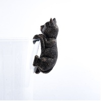Jardinopia Pot Buddies - Antique Bronze Cat