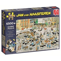 Jan Van Haasteren Puzzle 1000pc - The Cattle Market