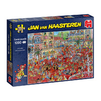 Jan Van Haasteren Puzzle 1000pc - La Tomatina