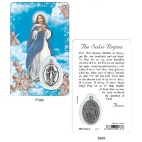 Immaculate Conception Souvenir Card and Charm