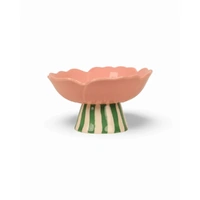 La La Land Beyond Blush - Stoneware Stand Flower Bowl