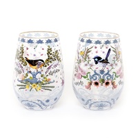 La La Land Enchanted Garden - Glass Tumblers