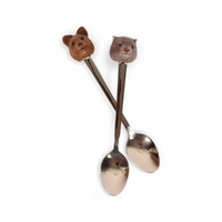 La La Land - Aussie Cuties Wombat & Quokka Resin Spoons