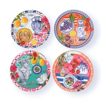 La La Land Mediterranean Summer - Melamine Plate Set