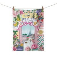 La La Land Je T'aime Paris - Tea Towel