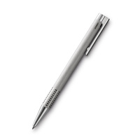 LAMY LOGO Ballpoint Pen - Stainless Steel in Gift Box