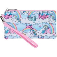 Loungefly My Little Pony - Sky Scene All-Over Print Nylon Wristlet Wallet