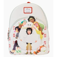 Loungefly Disney Big Hero 6 - 10th Anniversary Baymax Gang Mini Backpack