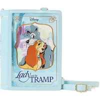 Loungefly Disney Lady & the Tramp - Book Convertible Crossbody Bag