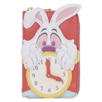 Loungefly Disney Alice in Wonderland - White Rabbit Zip Around Wallet
