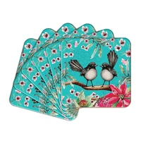 Lisa Pollock - Coasters Willy Wagtails (Set of 6)