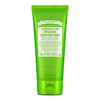 Dr Bronner's Shaving Soap 207ml - Lemongrass Lime