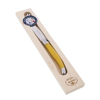 Jean Dubost Laguiole Maison - Cheese Knife Yellow Mixed Colours