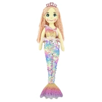 Cotton Candy Mermaid - Emma Flip Sequin Gradient Rainbow