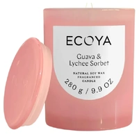 Ecoya Metro Jar Candle - Guava & Lychee Sorbet