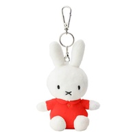 Miffy Keyring - Red Plush