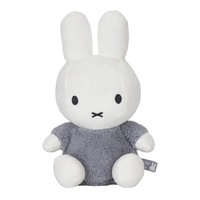 Miffy Plush - Fluffy Cuddle Blue Medium 25cm