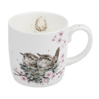 Wrendale Designs By Royal Worcester Mug - Feather Your Nest