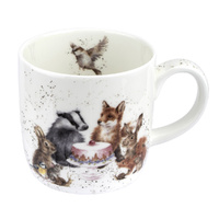 Wrendale Designs By Royal Worcester Mug - Woodland Tea Party