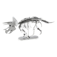 Metal Earth - 3D Metal Model Kit - Dinosaur Triceratops Skeleton