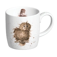 Royal Worcester Wrendale Designs Mug - Tawny Owl
