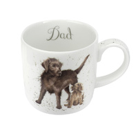 Wrendale Designs By Royal Worcester Mug - Labrador Dad